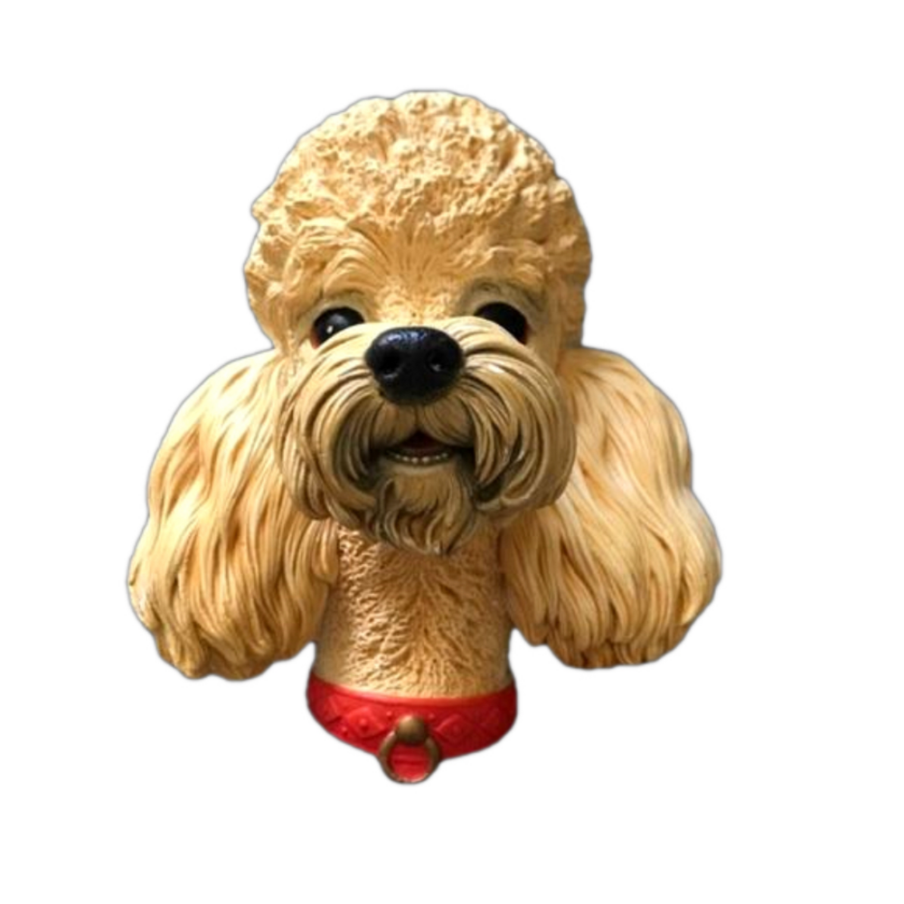 Bossons Poodle Collectible Wall Decor